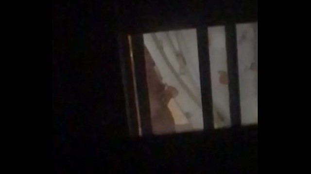 Samara Voyeur Busty Window Tits Caught Spy Almost Blonde Straight